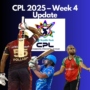 CPL Week 4: Playoff Drama Reaches Fever Pitch