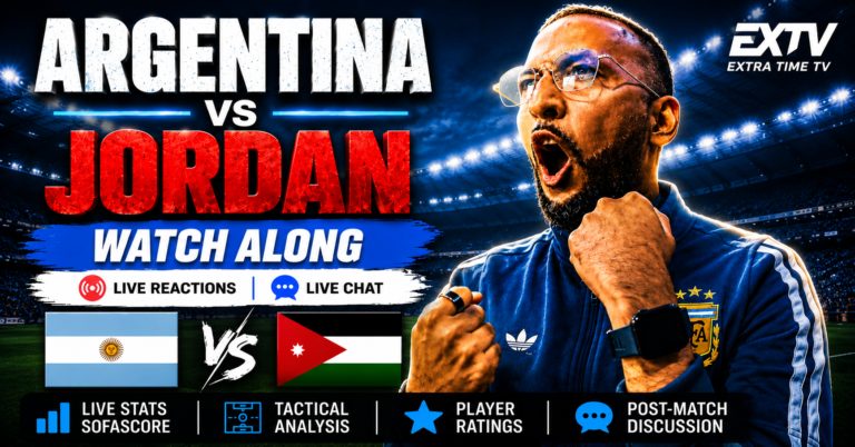 Argentina vs Jordan LIVE Watch Along | FIFA World Cup 2026 | Match ...