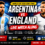 Argentina vs England LIVE 🔴 | FIFA World Cup 2026 Semi-Final Watch Along, Match Preview, Predicted Lineups & EXTV Prediction